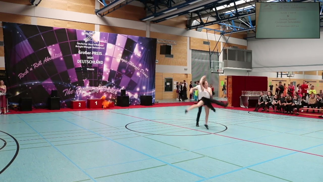 Emma Simon & Christoph Schneider, Juveniles Dance Couple from Germany