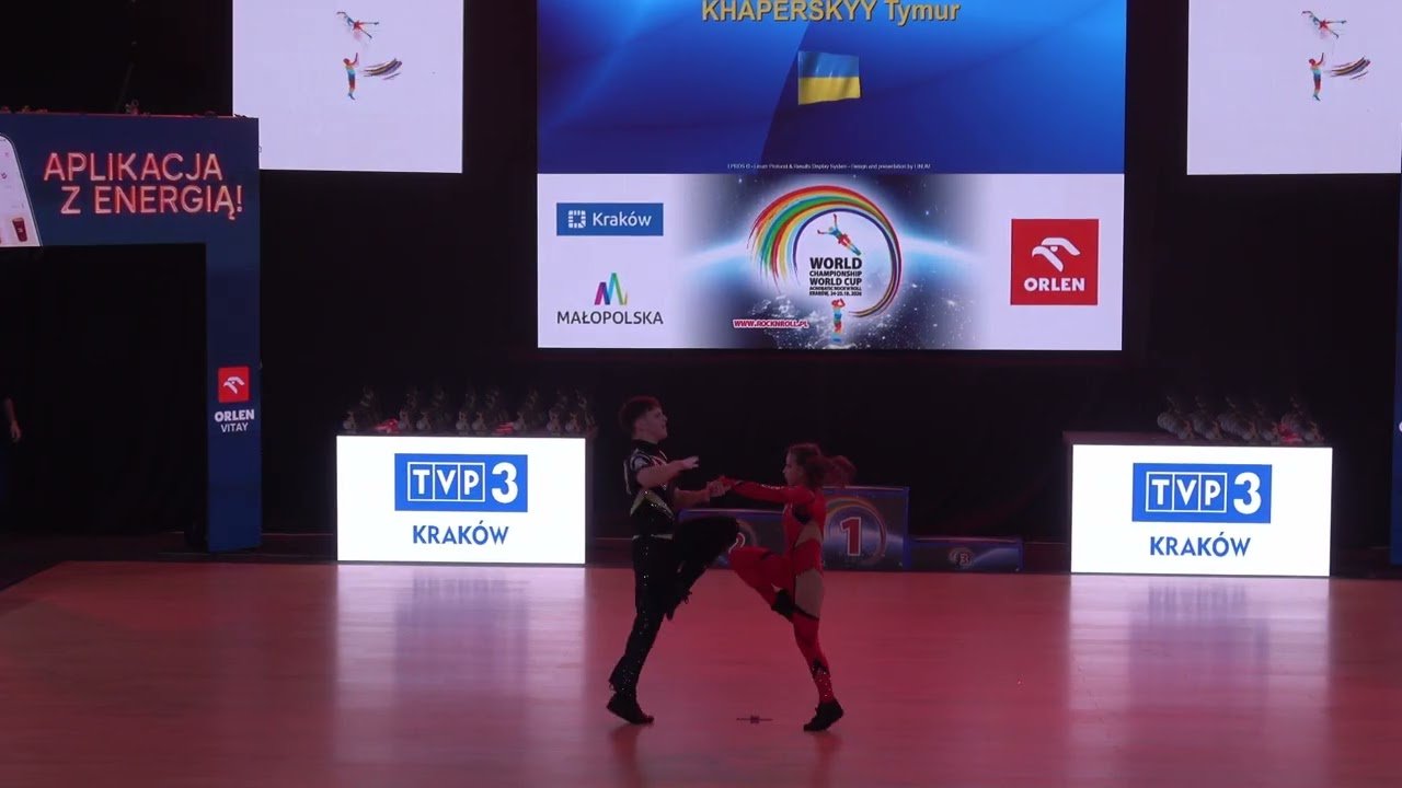 Anastasiia Deresh & Tymur Khaperskyy, B-Klasse Tanzpaar aus Ukraine Anastasiia Deresh & Tymur Khaperskyy, B-Klasse Tanzpaar aus Ukraine