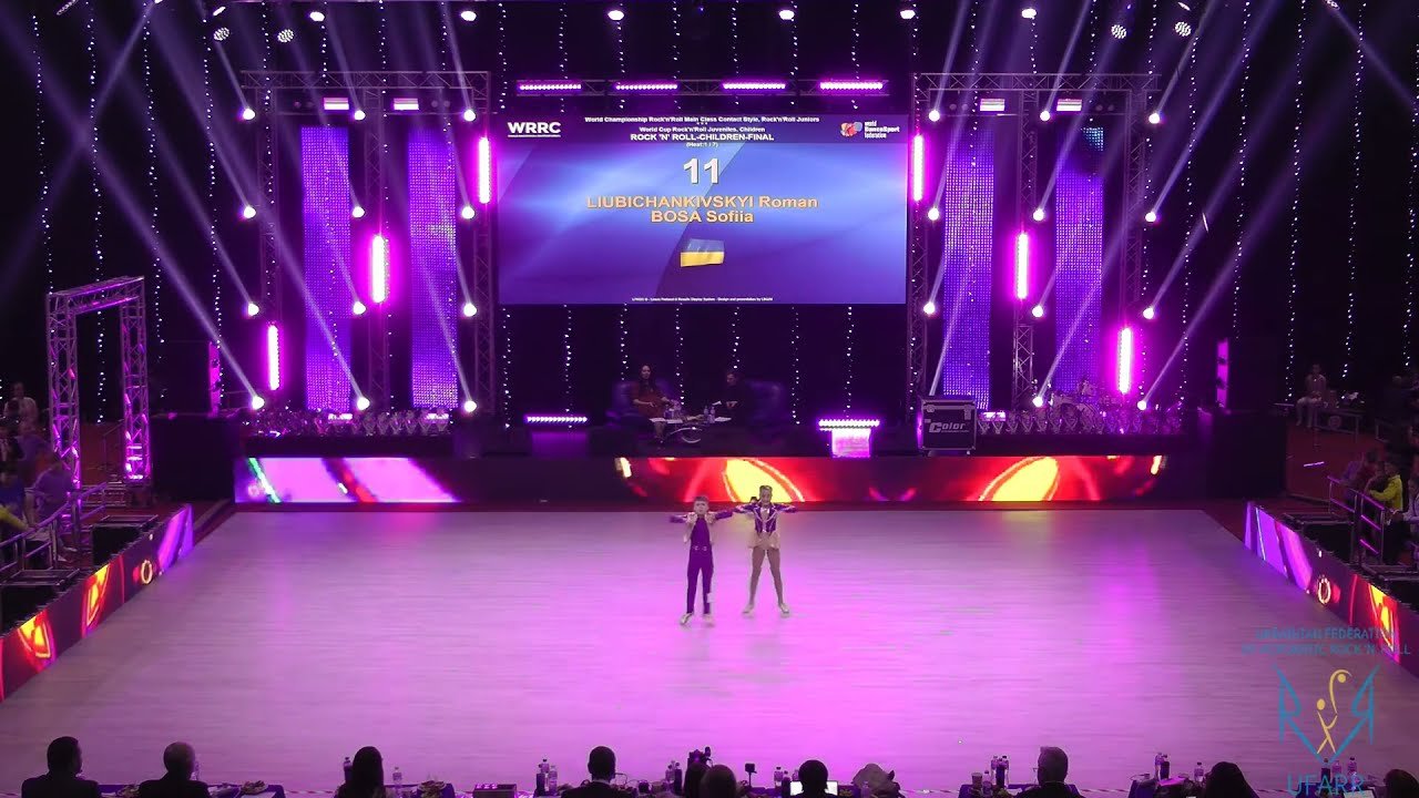 Sofiia Bosa & Roman Liubichankivskyi, Children Dance Couple from Ukraine
