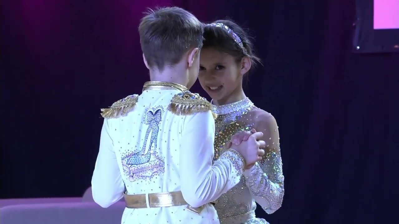 Yelyzaveta Shmatko & Illia Horlachov, Juveniles Dance Couple from Ukraine, Participant World Cup Ljubljana