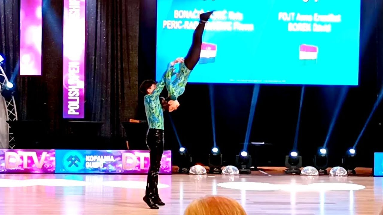 Nola Bonačić-Dorić & Floren Peric-Radovanovic, Main Class Contact Style Dance Couple from Croatia, Participant European Championship Zielona Gora Nola Bonačić-Dorić & Floren Peric-Radovanovic, Main Class Contact Style Dance Couple from Croatia, Participant European Championship Zielona Gora