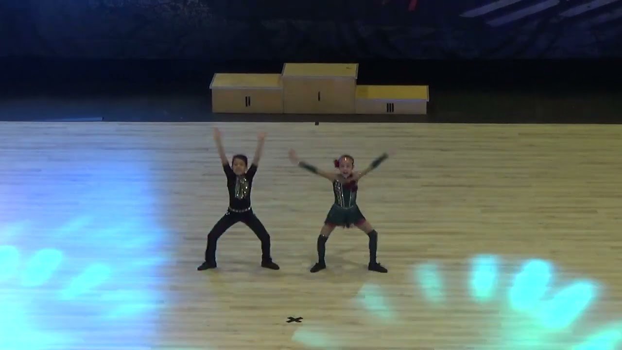 Fanni Gersei & Ádám Farkas Drienyovszki, Children Dance Couple from Hungary, Participant World Cup and European Championship Budapest