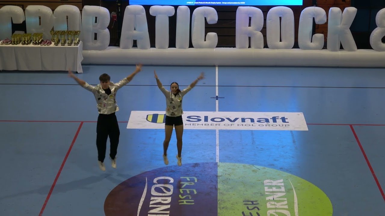 Jessie Korčeková & Adam Hodossy, Couple Dance Show Coppia di ballo da Repubblica Slovacca