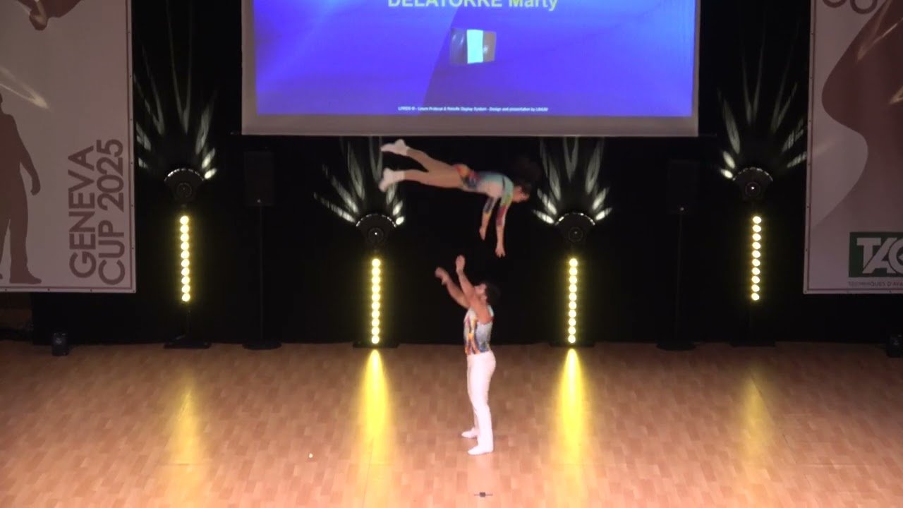 Manon Pozet & Marty Delatorre, Main Class Free Style Dance Couple from France