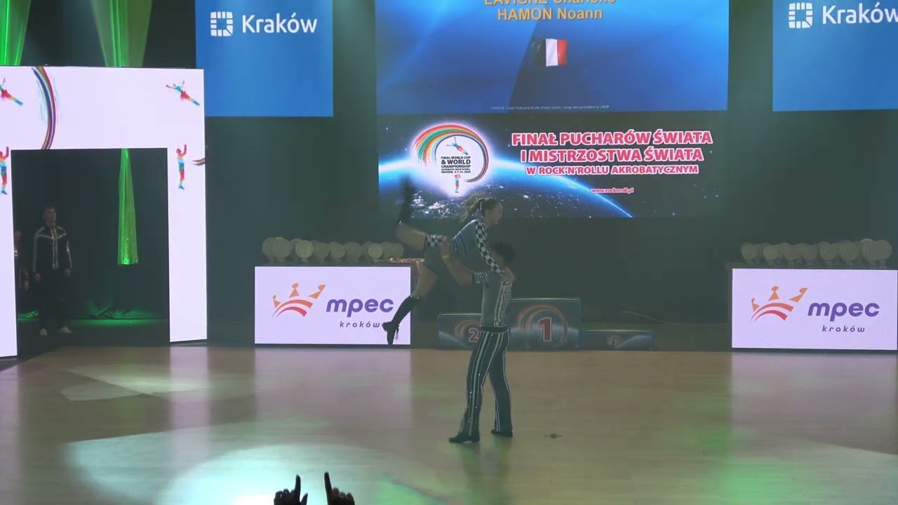 Charlène Lavigne & Noann Hamon, Couple Dance Show Dance Couple from France, Participant World Cup Final and World Cup Cracow