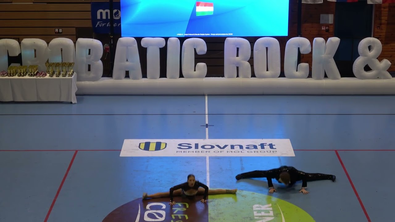 Nóra Mészáros & Levente Rebe, Juniors 双人舞 从 匈牙利 Nóra Mészáros & Levente Rebe, Juniors 双人舞 从 匈牙利