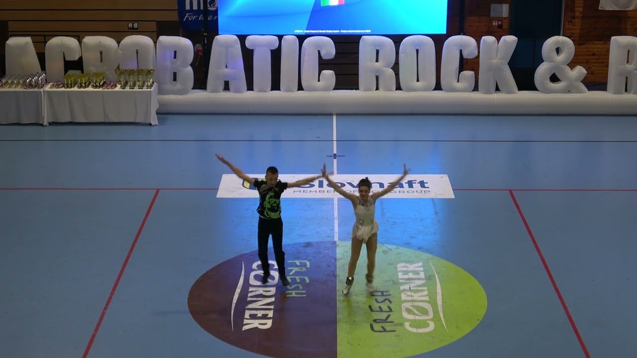 Miriam Spiga & Daniil Panchuk, Couple Dance Show Dance Couple from Italy, Participant International Open and Slovak Meisterschaft Dunajská-Streda