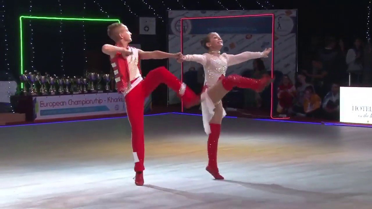 Yelyzaveta Povazhna & Yaroslav Kukhlenko, Children Dance Couple from Ukraine, Participant World Cup and European Championship Kharkiv