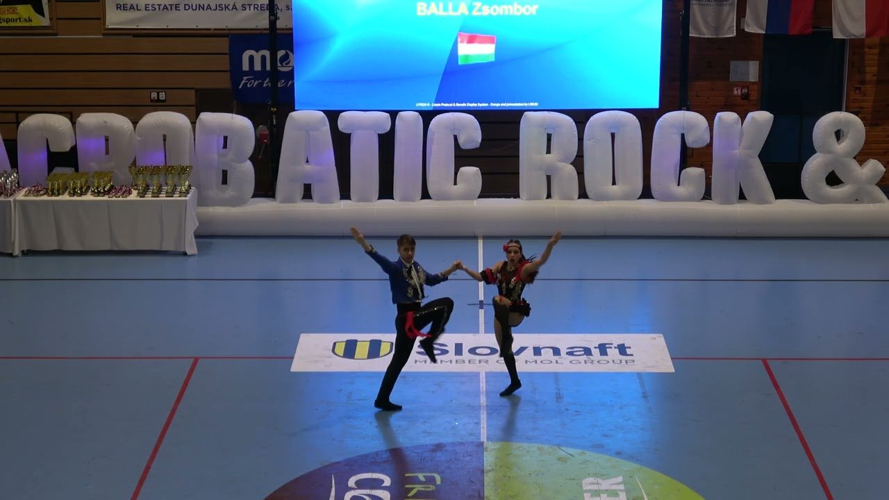 Bella Gubányi-Csatlós & Zsombor Balla, Couple Dance Show Dance Couple from Hungary