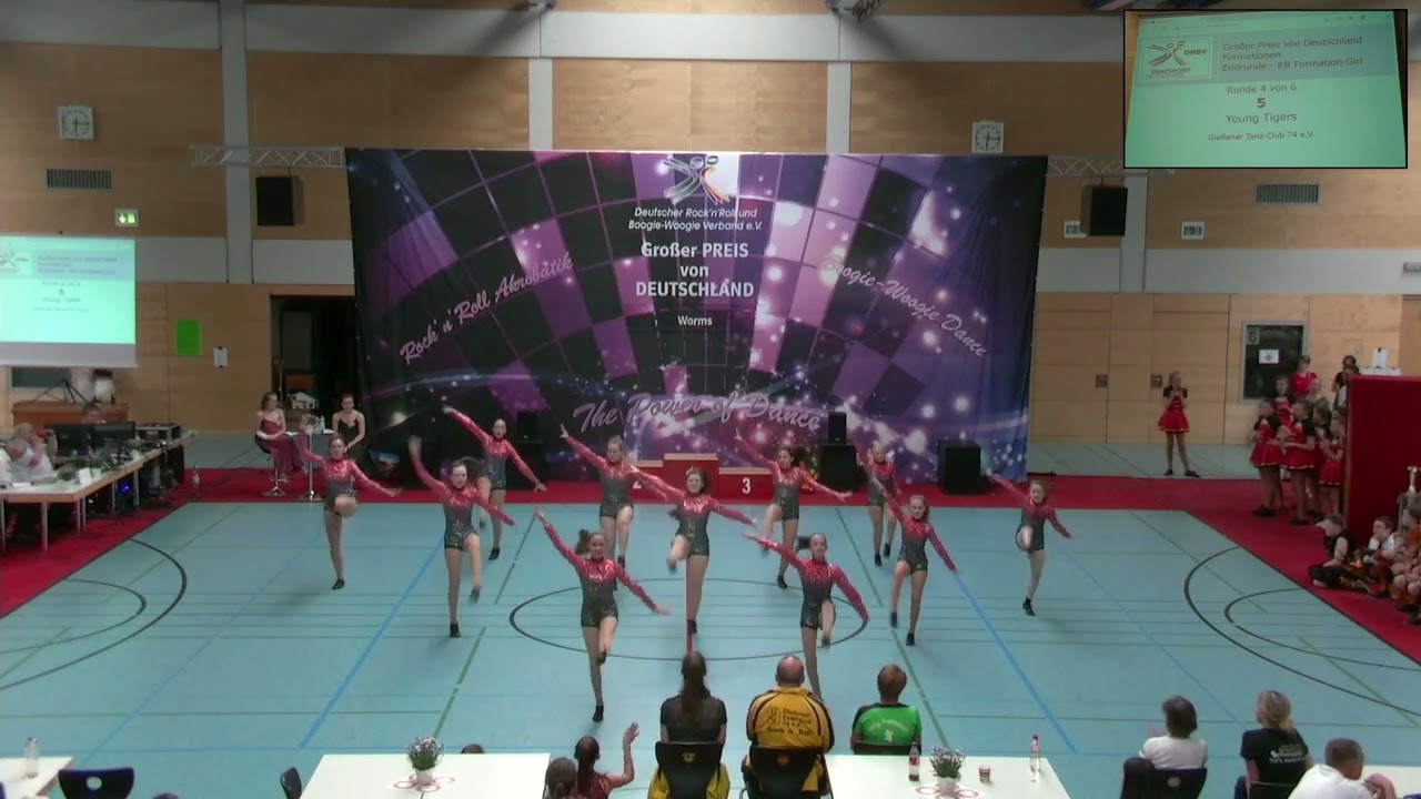 Young Tigers, Girls Oblikovanje s spletne strani Nemčija