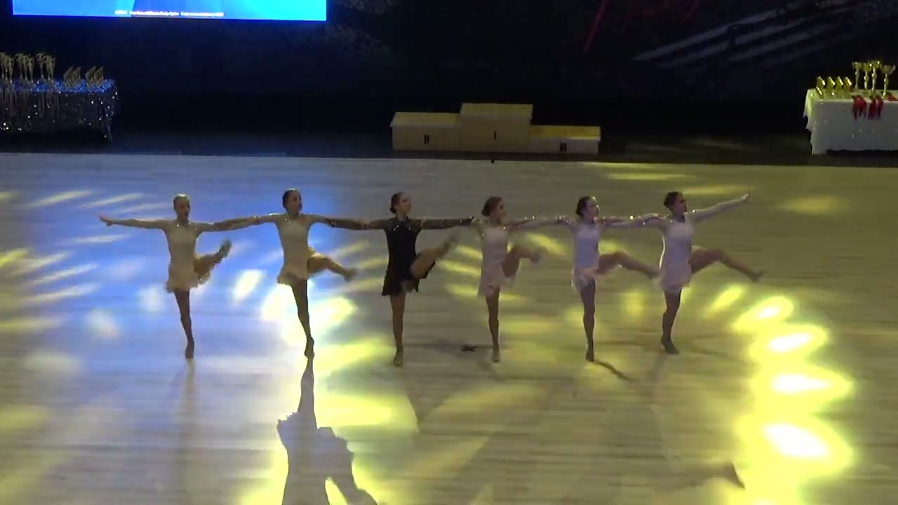 MACHINE LEGS, Small Ladies Formation from Hungary, Participant World Championship Budapest