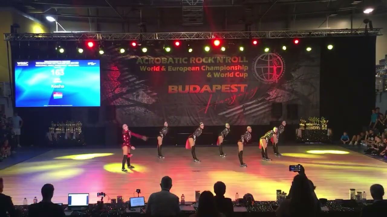 PIXIES, Small Girls Formation from Croatia, Participant World Championship and World Cup Krakow