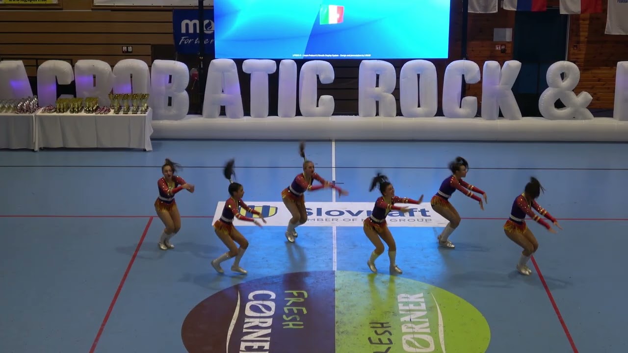 DADDY COOL, Small Girls Formation from Italy, Participant Slovak Meisterschaft Dunajská-Streda