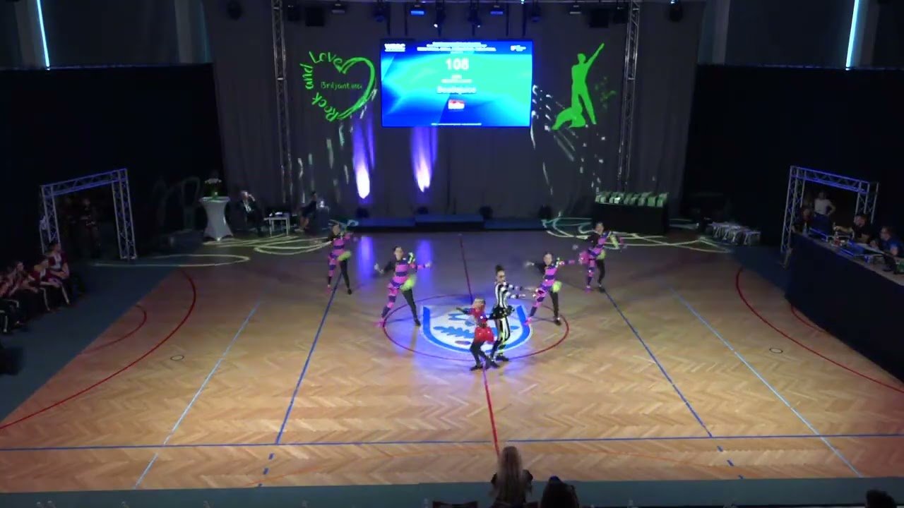 BEATLEJUICE, Small Girls Formation from Croatia, Participant World Cup and World Championship Ljubljana